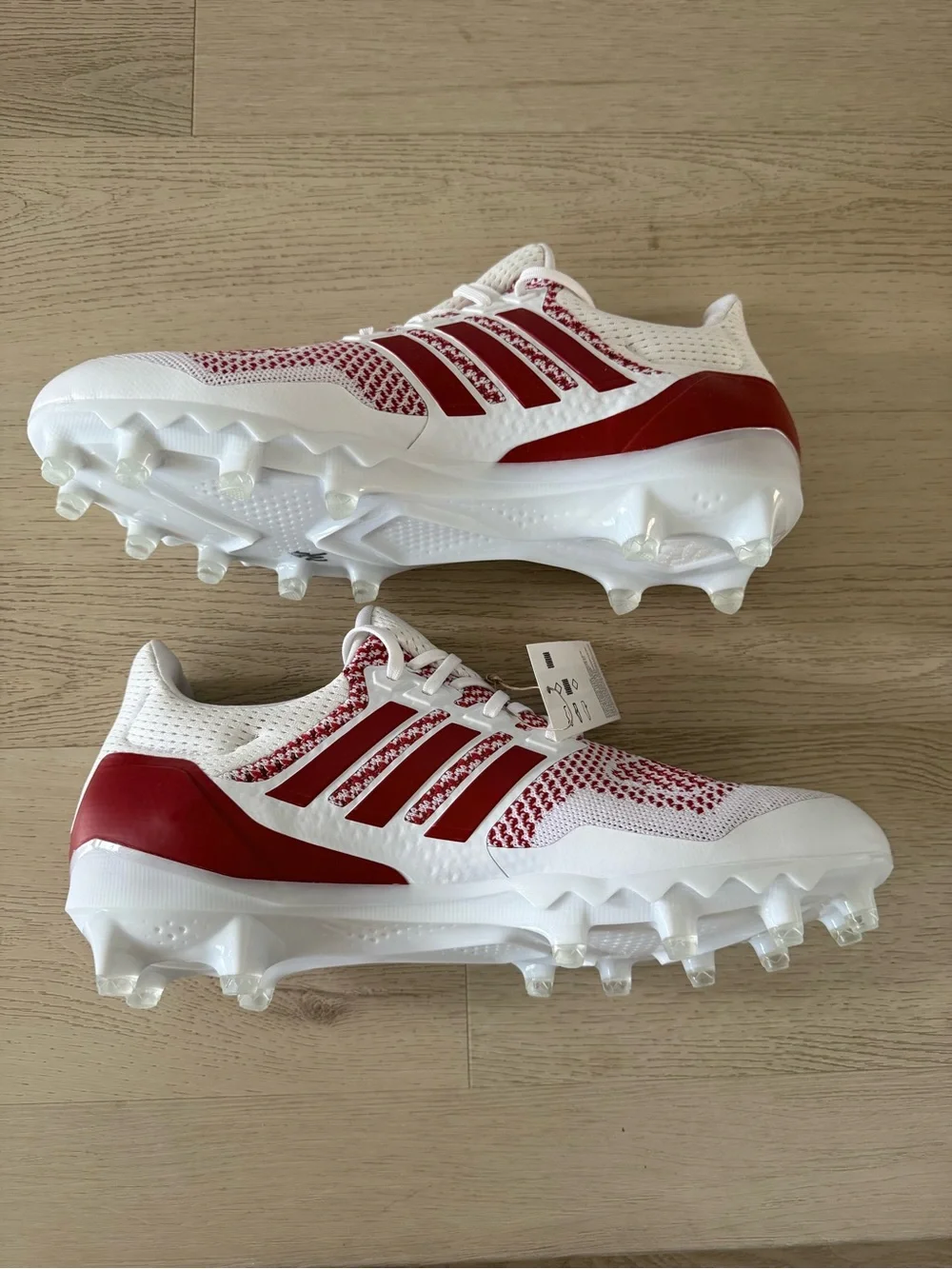 Adidas Ultraboost PE Issue Football Cleats Nebraska Cornhuskers KJ6024 Mens 12